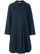 Odeeh Oversized Shirt Dress - Blue