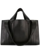 Corto Moltedo Costanza Beach Club Shoulder Bag, Women's, Black, Nappa Leather