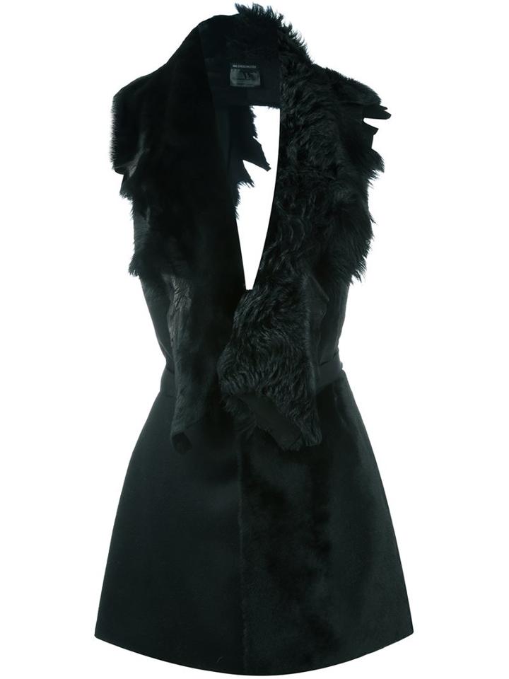 Ann Demeulemeester Shearling Waistcoat