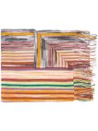 Missoni Striped Scarf, Women's, Viscose/polyester/polyimide