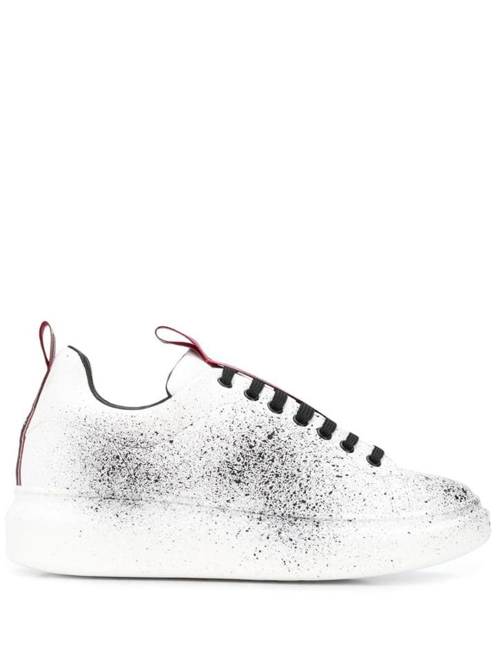 Gaelle Bonheur Logo Tape Low Top Sneakers - Black