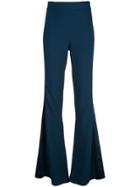 Cushnie Flared Trousers - Blue
