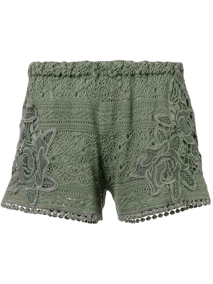 Temptation Positano Margarita Shorts - Green