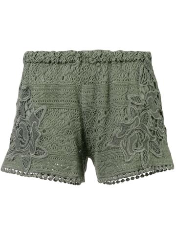 Temptation Positano Margarita Shorts - Green