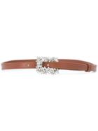 Alexandre Vauthier Embellished Buckle Belt - Blue