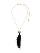 Lanvin Swan Feather Necklace - Metallic