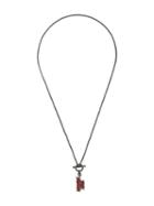 Valentino Valentino Garavani Rockstud Chain Pendant Necklace -