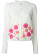 Comme Des Garçons Girl Floral Embroidery Cardigan