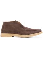 Andrea Ventura Hi-top Loafers - Brown