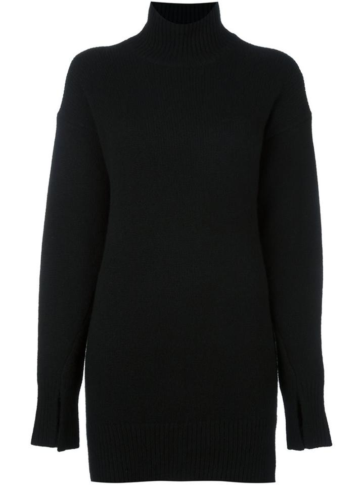 Joseph Turtleneck Jumper, Women's, Size: Xs, Black, Cashmere