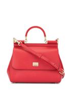 Dolce & Gabbana Top Handle Shoulder Bag - Red