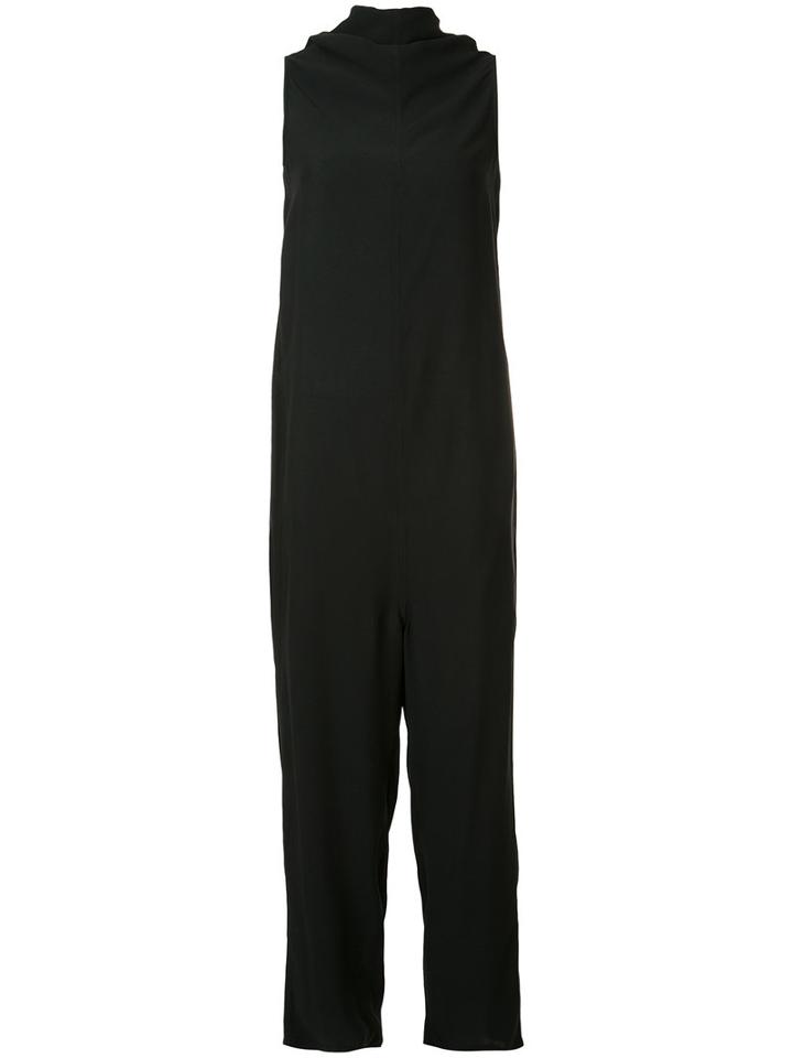 Rick Owens Straight-leg Jumpsuit, Women's, Size: 42, Black, Acetate/viscose