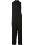 Rick Owens Straight-leg Jumpsuit, Women's, Size: 42, Black, Acetate/viscose