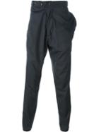 Vivienne Westwood Man Tapered Trousers, Men's, Size: 54, Grey, Cotton/viscose/virgin Wool