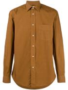 Aspesi Button-up Shirt, Men's, Size: 42, Brown, Cotton