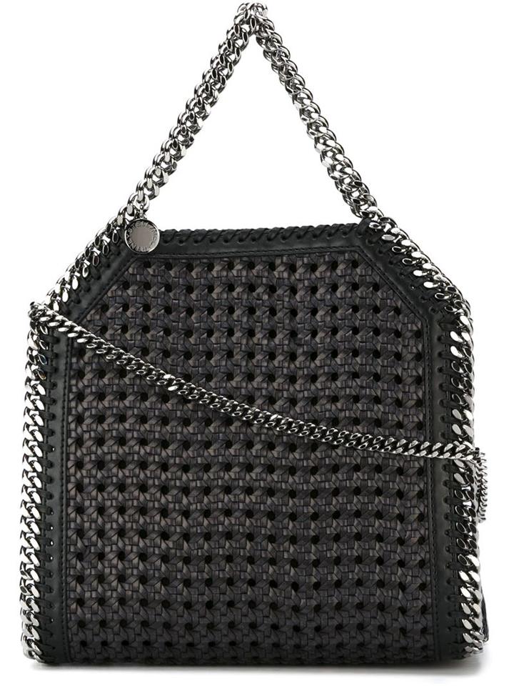 Stella Mccartney Mini 'falabella' Woven Tote