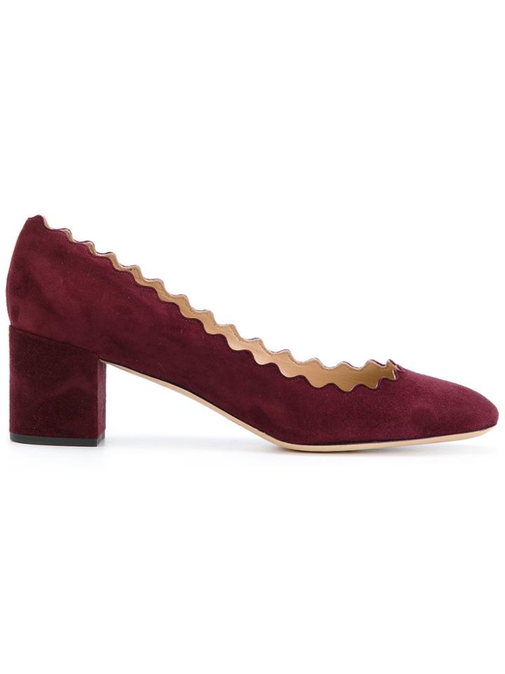 Chloé Lauren Pumps - Pink & Purple