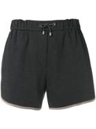 Brunello Cucinelli Classic Track Shorts - Grey