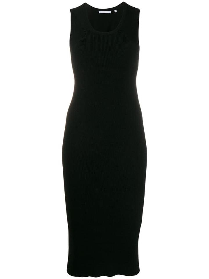 Helmut Lang Twist-back Tank Dress - Black