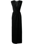 Bianca Spender Twist Front Long Dress