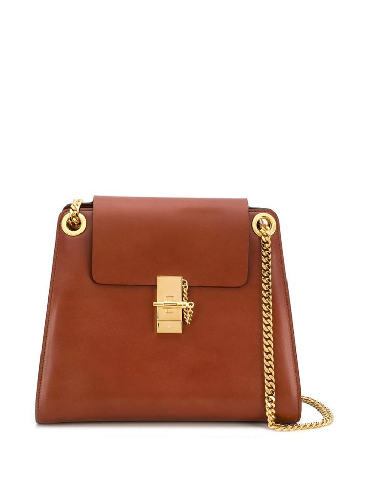 Chloé Annie Medium Shoulder Bag - Brown