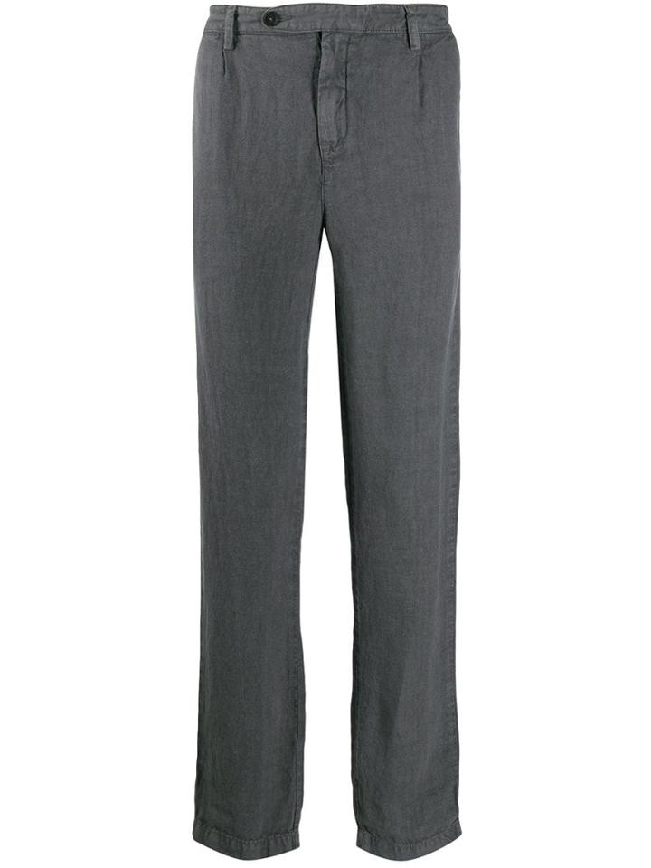 Massimo Alba Straight Leg Trousers - Grey