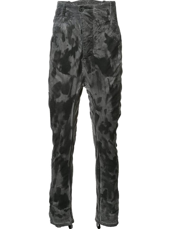 11 By Boris Bidjan Saberi Camouflage Drop-crotch Trousers