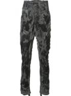 11 By Boris Bidjan Saberi Camouflage Drop-crotch Trousers