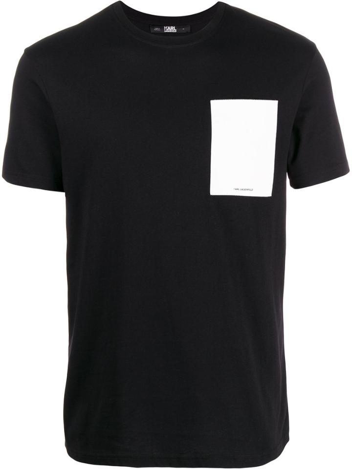 Karl Lagerfeld Ikonik Pocket T-shirt - Black