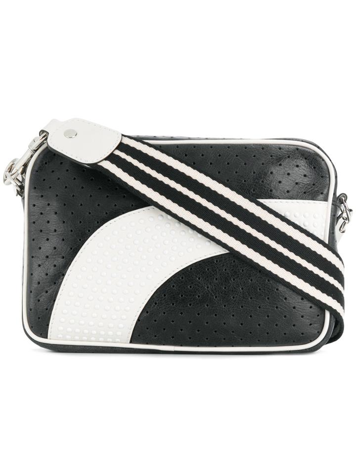 Red Valentino Colour-block Crossbody Bag - Black