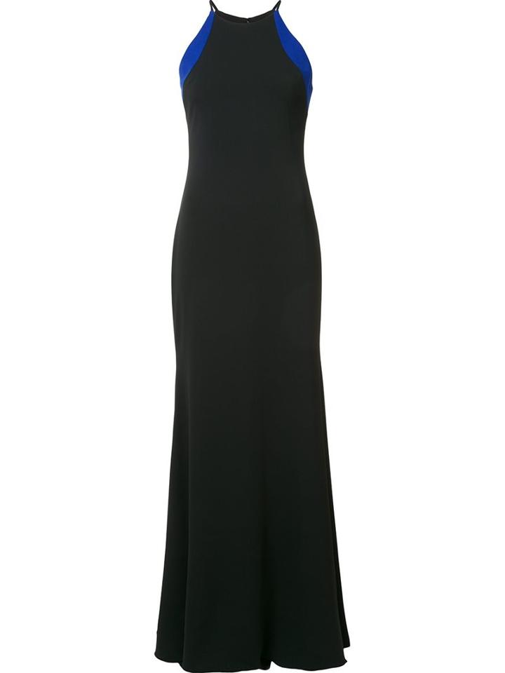 Badgley Mischka Halter-neck Gown Dress