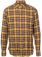 The Gigi Checked Button-down Shirt - Yellow