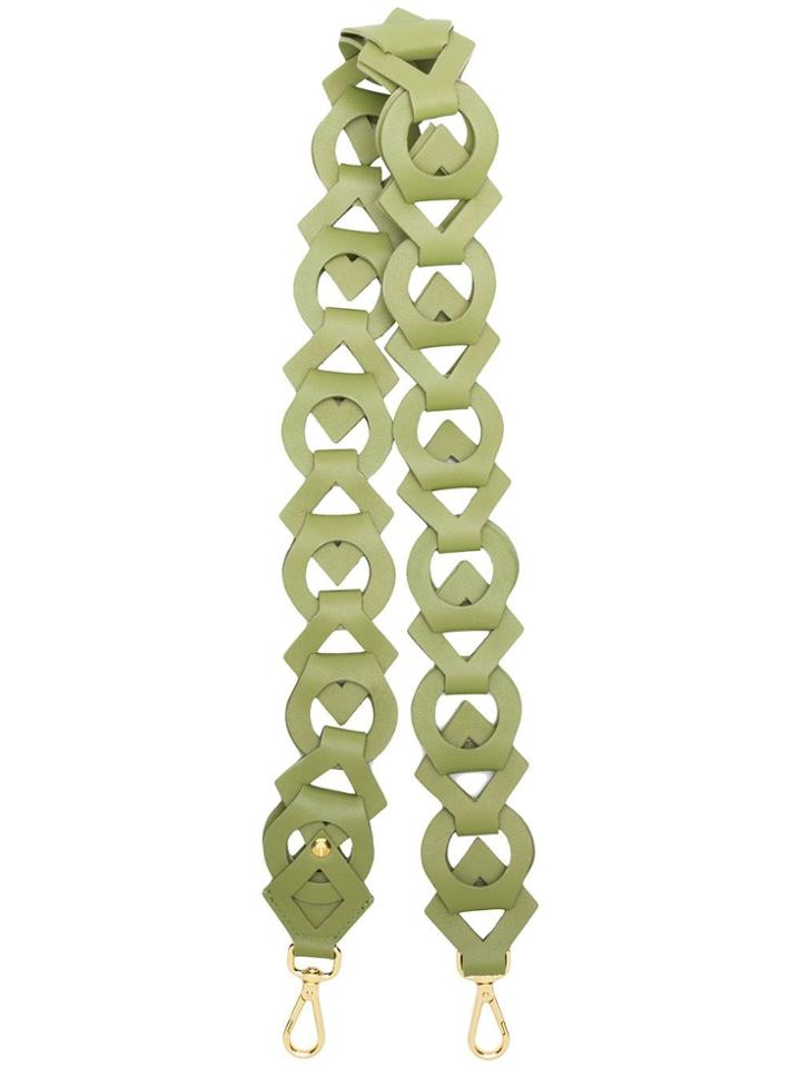 Me Moi Âme Moi Geometric Bag Strap - Green
