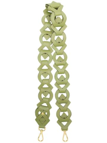 Me Moi Âme Moi Geometric Bag Strap - Green