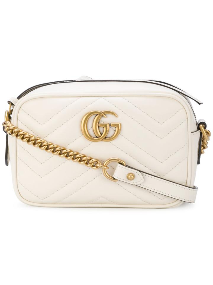 Gucci Gg Marmont Cross-body Bag - Nude & Neutrals