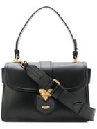 Moschino Flap Tote - Black