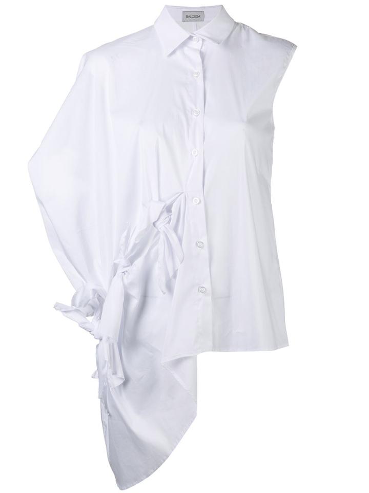 Balossa White Shirt - Deconstructed Shirt - Women - Cotton/spandex/elastane/polyimide - 40, Women's, Cotton/spandex/elastane/polyimide