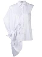 Balossa White Shirt - Deconstructed Shirt - Women - Cotton/spandex/elastane/polyimide - 40, Women's, Cotton/spandex/elastane/polyimide