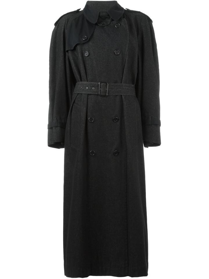 Yves Saint Laurent Vintage Long Trench Coat