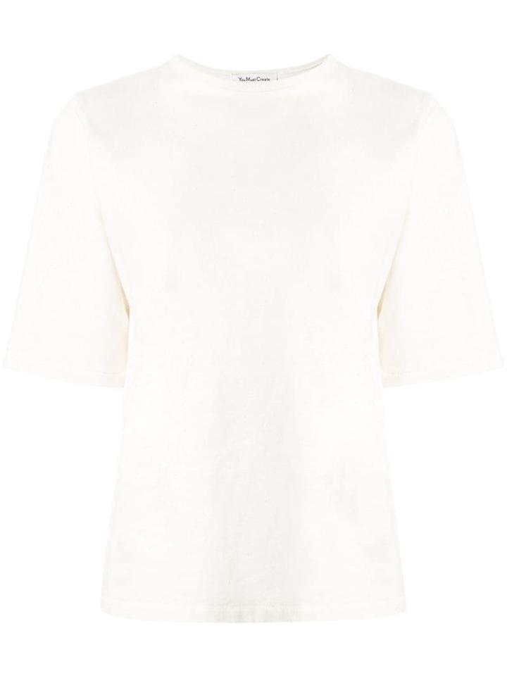 Ymc Regular-fit Crew-neck T-shirt - White