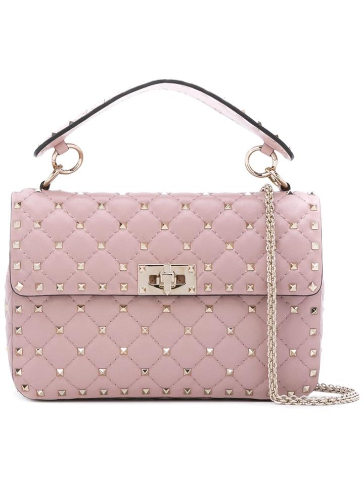 Valentino Valentino Garavani Rockstud Spike Crossbody Bag - Pink