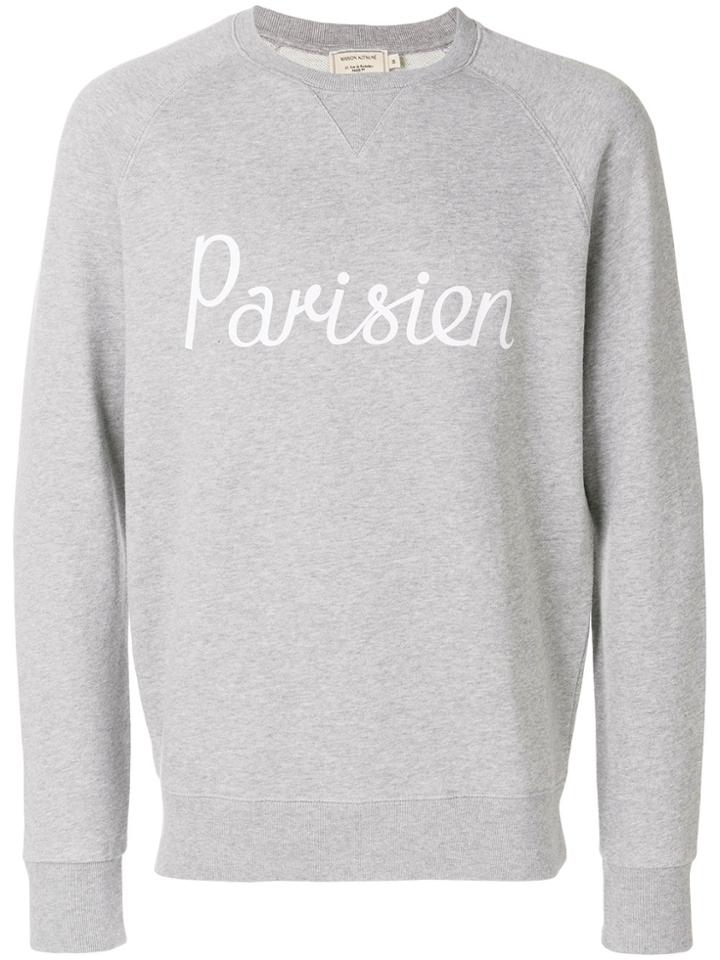 Maison Kitsuné Parisien Sweatshirt - Grey