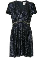 Ingie Paris Sequin-embellished Dress - Metallic