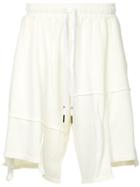 Liam Hodges Deconstructed Shorts - White