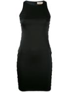 Murmur - Chain Dress - Women - Silk/polyester/spandex/elastane/acetate - 36, Black, Silk/polyester/spandex/elastane/acetate