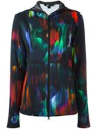 Y-3 Digital Print Track Jacket, Women's, Size: Medium, Cotton/modal/polyester/spandex/elastane