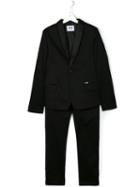 Msgm Kids Three-piece Suit, Boy's, Size: 14 Yrs, Black