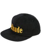 Rhude Corduroy Baseball Cap - Black