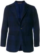 Fortela Classic Fitted Blazer - Blue
