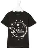 Stella Mccartney Kids - Printed T-shirt - Kids - Cotton - 8 Yrs, Black